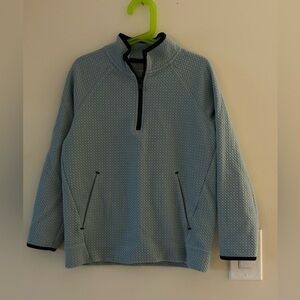 {Old Navy}-Size M(8)-Dynamic Fleece 1/4-Zip Sweatshirt in Ionian Sea